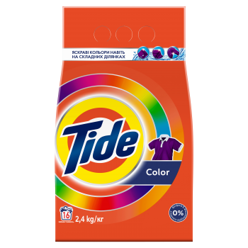 Средство моющее синтетическое 2,4 кг Tide Color автомат порошок 126846 ...
