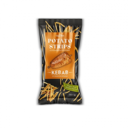 Купити Картопляна соломка 125 г Своя Лінія зі смаком кебаба у АТБ Market