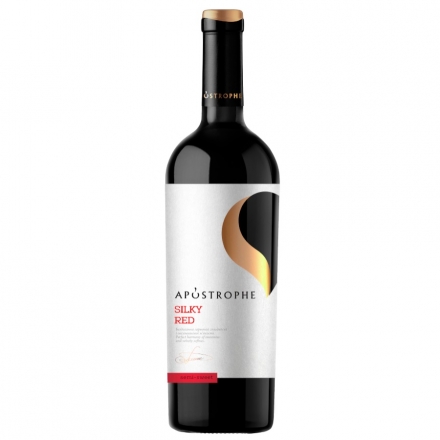Вино 0,75 л Apostrophe SILKY RED червоне напівсолодке купажне 9-12%