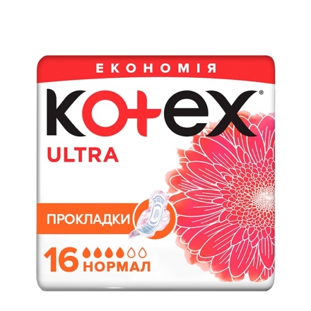 Прокладки 16 шт. Kotex Ultra Normal