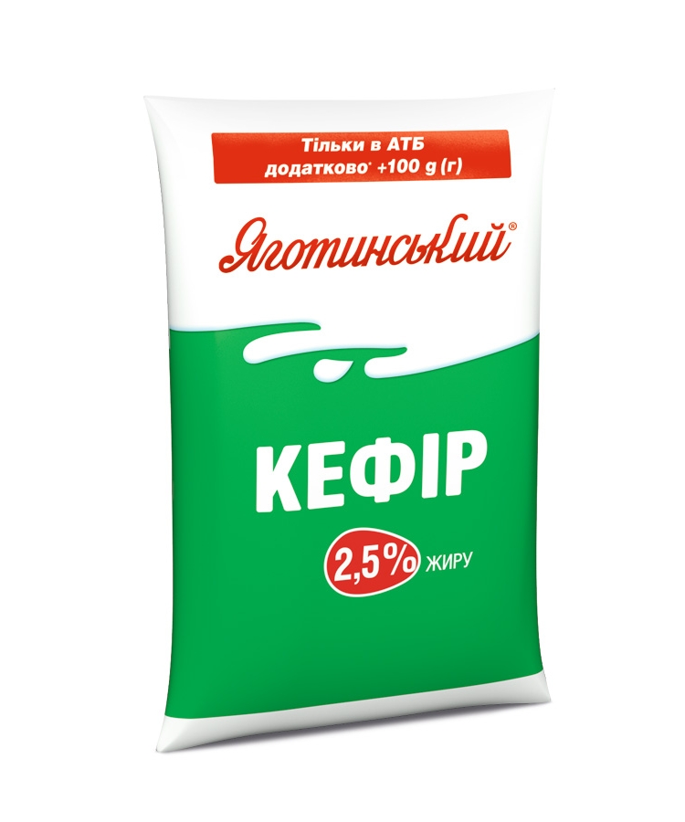 Кефір 1 кг Яготинський 2,5% купити в Києві та Україні за ціною від 0 ...