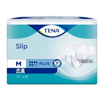 Подгузники 30 шт Tena Slip Plus Medium Breathable 73-122 см для взрослых