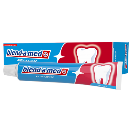 Паста зубна 50 мл Blend-a-med Анти-каріес Кальци-стат (М'ята/Свіжість)