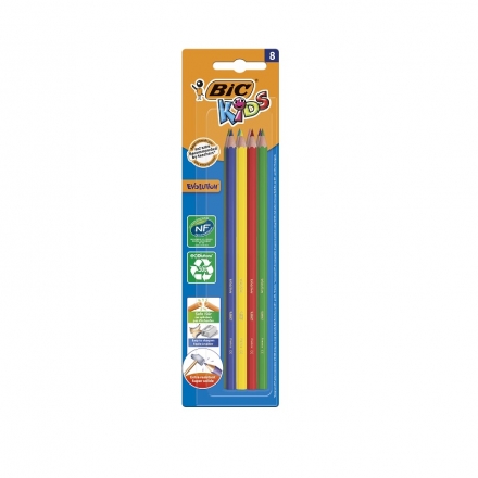 Набор цветных карандашей 8 шт. BIC Kids