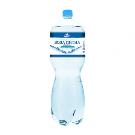 Вода 2 л Разумный выбор питьевая обработанная сильногазированная