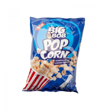Купити Попкорн 100 г BIG BOB Солона прем'єра у АТБ Market