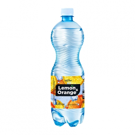Напиток 2 л Своя Линия вкус Лимона и Апельсина безалкогольный сильногазированный