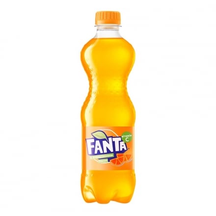 Напиток 0,5 л Fanta Апельсин безалкoгoльный сильнoгазирoванный