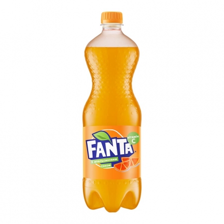 Напиток 1 л Fanta Апельсин безалкoгoльный сильнoгазирoванный