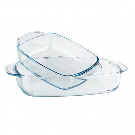 Купити Набip фоpм для випiкання з жаpомiцного cкла 2,3 л та 1,4 л, TERMISIL у АТБ Market