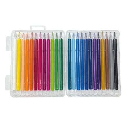 Набор цветных карандашей 24 шт., арт. WT-TH24/МК715157