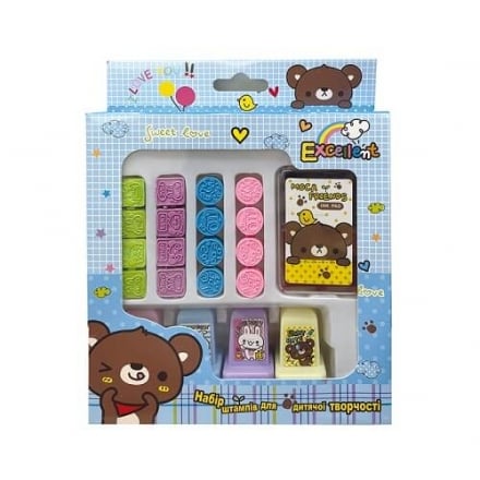 Купити Набір штампів для дитячої творчості, арт.CB170610 у АТБ Market