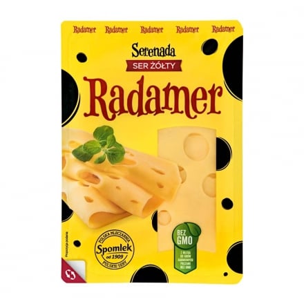 Сыр полутвердый 150 г SERENADA Radamer пластинками 45% фас