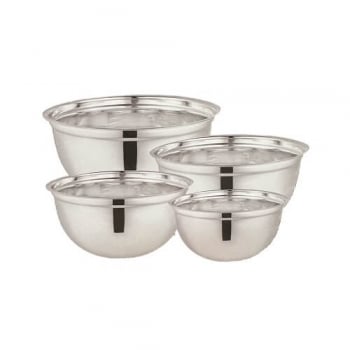 Купити Набір мисок з нержавіючої сталі 4 шт. у АТБ Market