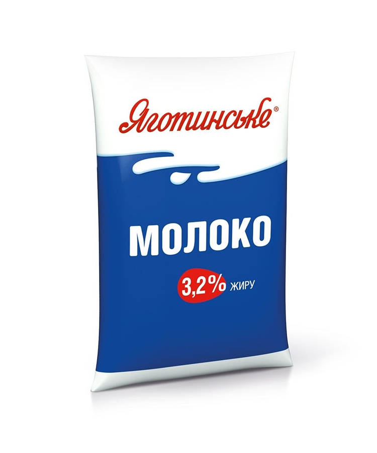 Молоко 0,9 кг Яготинське 3,2%