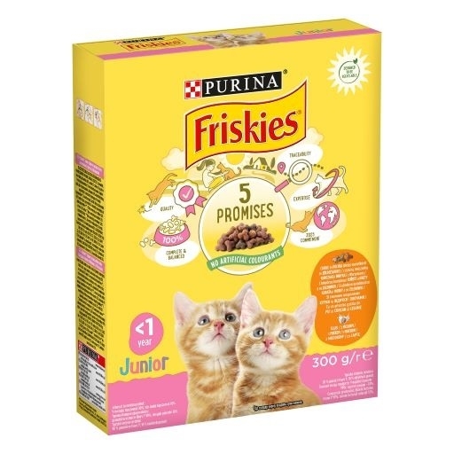 Корм 300 г Friskies для кошенят сухий купити в Києві та Україні за ...