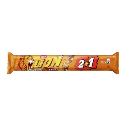 Батончик 90 г Nestle Lion King арахис