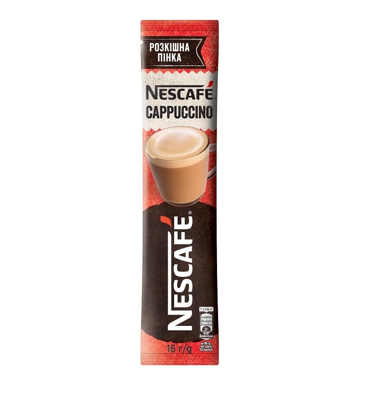 ➤ Напиток кофейный 16 г Nescafe Капучино/Мокка растворимый (3 в 1