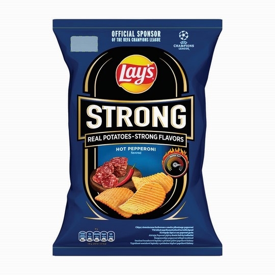 Чипси 130 г Lay's STRONG зі смаком гострого пепероні купити в Києві та ...