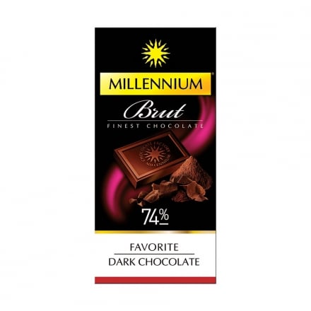 Шоколад 100г Millennium Favorite Brut чорний