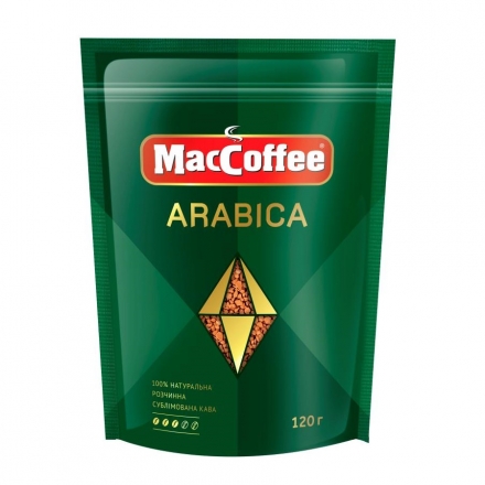 Кофе 120 г MaсCoffee Arabica растворимый сублимированный