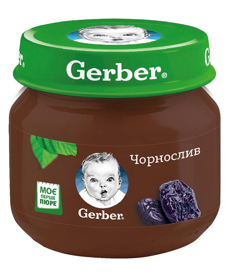 Пюре 80г Gerber Чорнослив з 4-х міс. купити в Києві та Україні за ціною ...