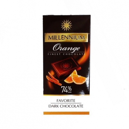 Шоколад 100г Millennium Favorite Orange чорний