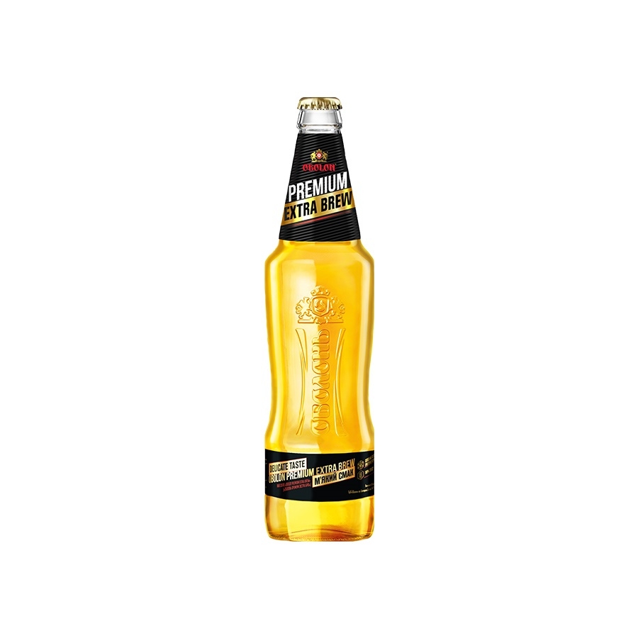 Пиво 0,5 л Obolon Premium Extra Brew светлое купить в Киеве и Украине ...