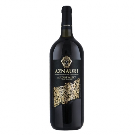 Вино 1,5л Азнаури Алазанська долина червоне напівсолодке 11%