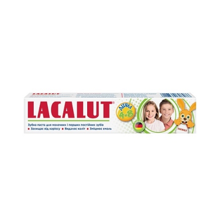 Паста зубна 50 мл Lacalut для дітей від 4 до 8 років 