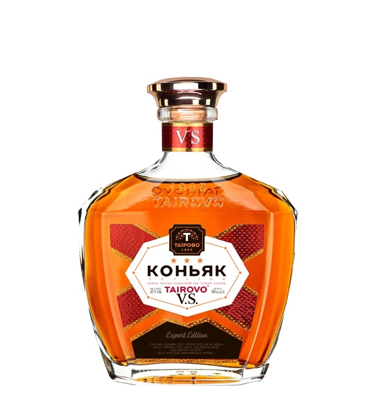 Коньяк 0,5л Таїрово ординарний 3 зірки 40% купити в Києві та Україні за ...
