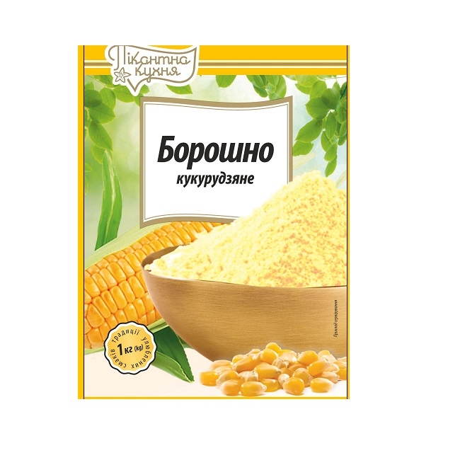 Борошно 1 кг Пікантна Кухня кукурудзяне