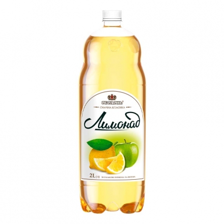 Напиток 2 л Оболонь Лимонад безалкогольный сильногазований