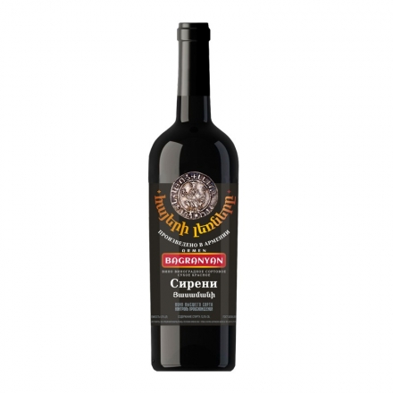 Вино 0,75 л Багранян Сирені червоне сухе 12%, Вірменія