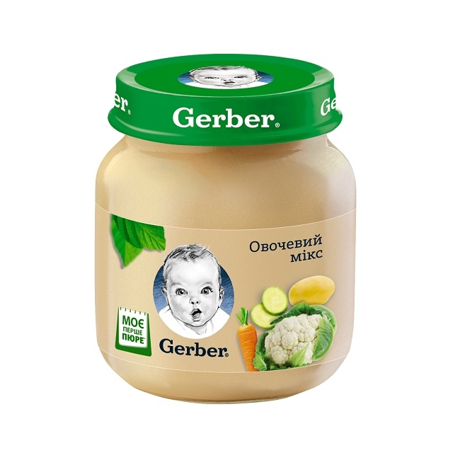 Пюре 130 г Gerber Овочевий мікс купити в Києві та Україні за ціною від ...