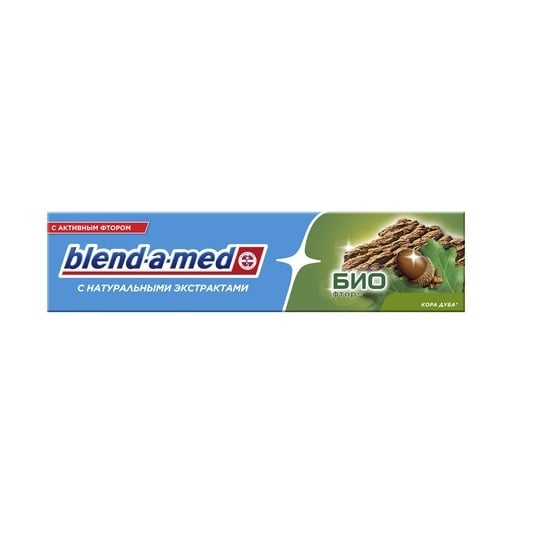 Паста зубна 100 мл Blend-a-med Біо Фтор Кора дуба купити в Києві та ...