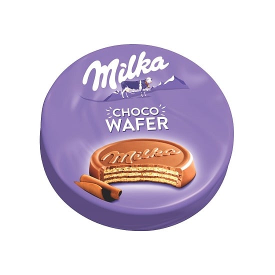 Вафли 30 г Milka с начинкой какао, покрытые молочным шоколадом купить в ...