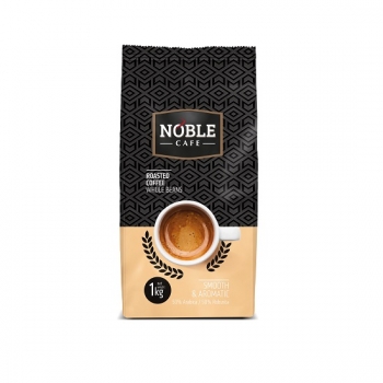 Кофе 1 кг Noble в зернах м/уп (50% арабика, 50% робуста), Польша