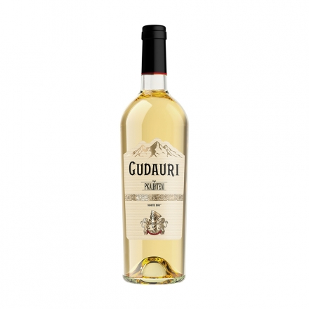 Вино 0,75 л Ркацителі Гудаурі сухе біле 9-13% об ск/бут