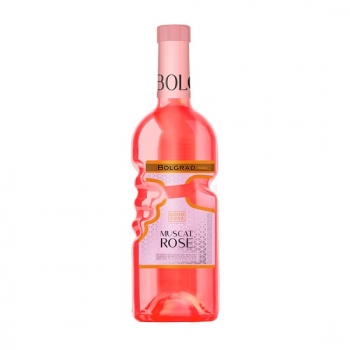 Винo 0,75 л Бoлград Good Tone Muscat Rose розовое полусладкое 9-13% oб Украина