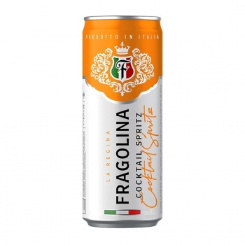 Напій винний 0,33 л La Regina Fragolina Spritz напівігристий 7% об ж/б