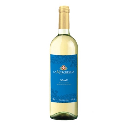 Вино La Marchesina Soave DOC белое сухое 12% Италия 0,75л