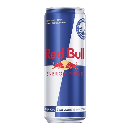 Напій 355 мл Red Bull енергетичний ж/б