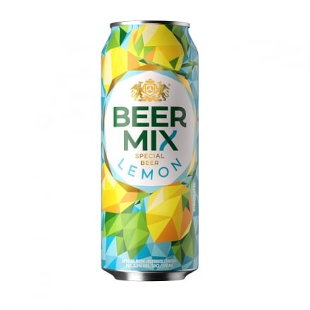 Пиво 0,5л Оболонь BeerMix Лимон