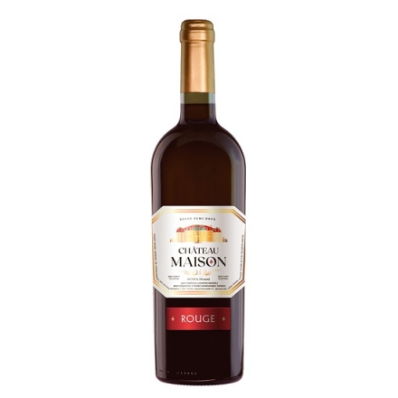 Вино 0,75 л Chateau Mаison ординарне столове червоне напівсолодке 9-13% об ск/бут