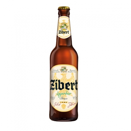 Пиво 0,5 Zibert Lager Beer світле ск/бут