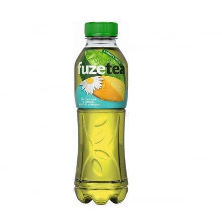 Напій 0,5 л Fuzetea Чай зелений зі смаком манго та ромашки безалкогольний негазований ПЕТ
