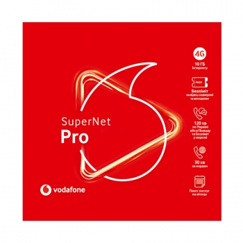 Купити Стартовий пакет 1шт Vodafone SuperNet Pro у АТБ Market