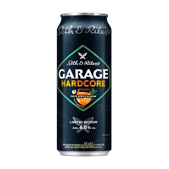 ➤ Пивo 0,5 л Seth & Riley's GARAGE Hardcore taste Spritz & More ж