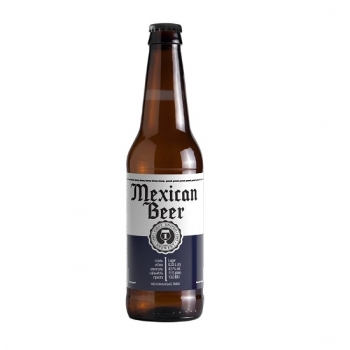 Пиво 330 мл Mexican Beer світле нефільтроване ск/бут